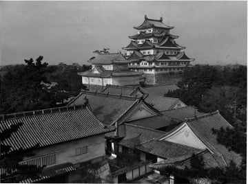 本丸敷地内建造物(焼失)俯瞰の画像
