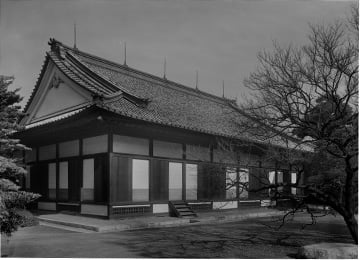 上洛殿(焼失)南西面外観の画像