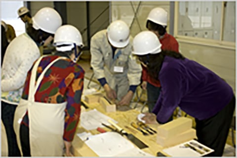 2010年2月撮影 匠体験塾の画像