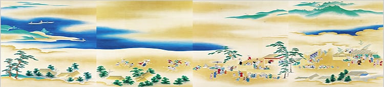 風俗図(対面所 次之間東側戸襖絵)の画像